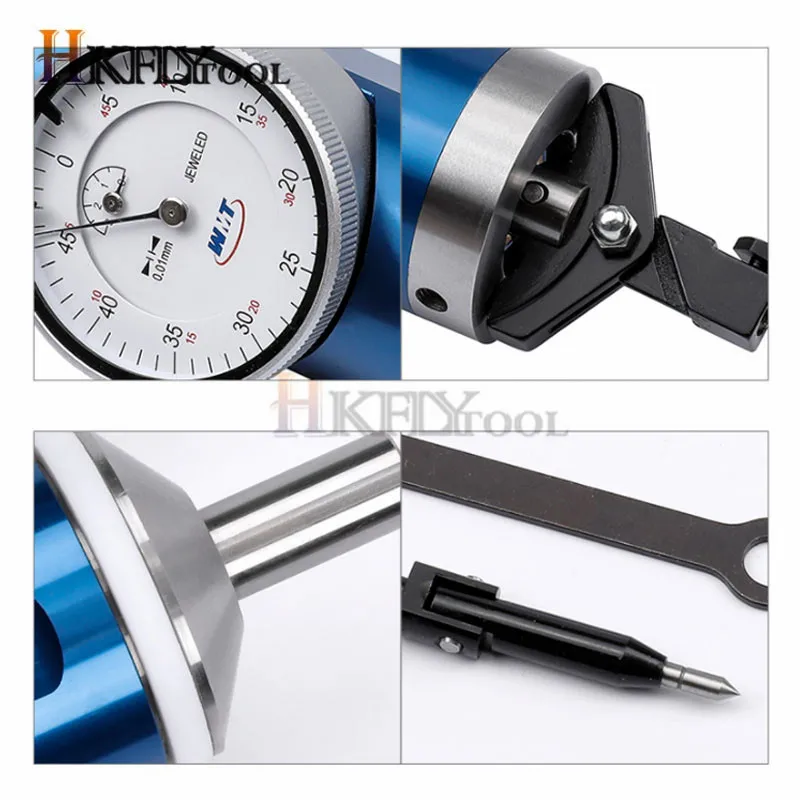 

Center Lever Meter Positioning Gauge 0-3mm Center indicator Accuracy 0.01 mm Dial Indicators Center lever instruments tools