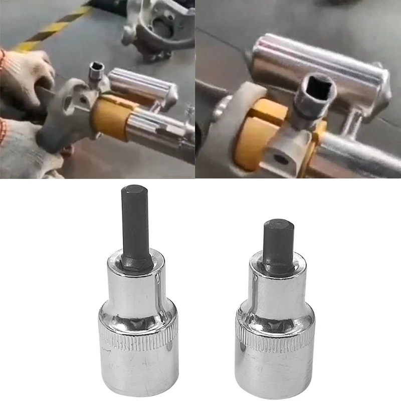 

2 Pcs Strut Nut Hub Clamp Spreader 1/2" Square Drive Socket Set Special Splitter