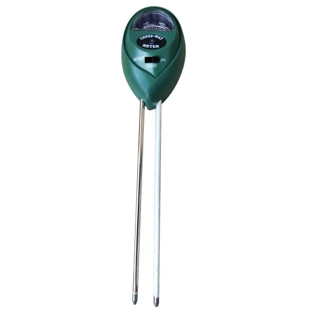 3 в 1 ph метр измеритель влажности почвы монитор температуры Солнечный свет тестер