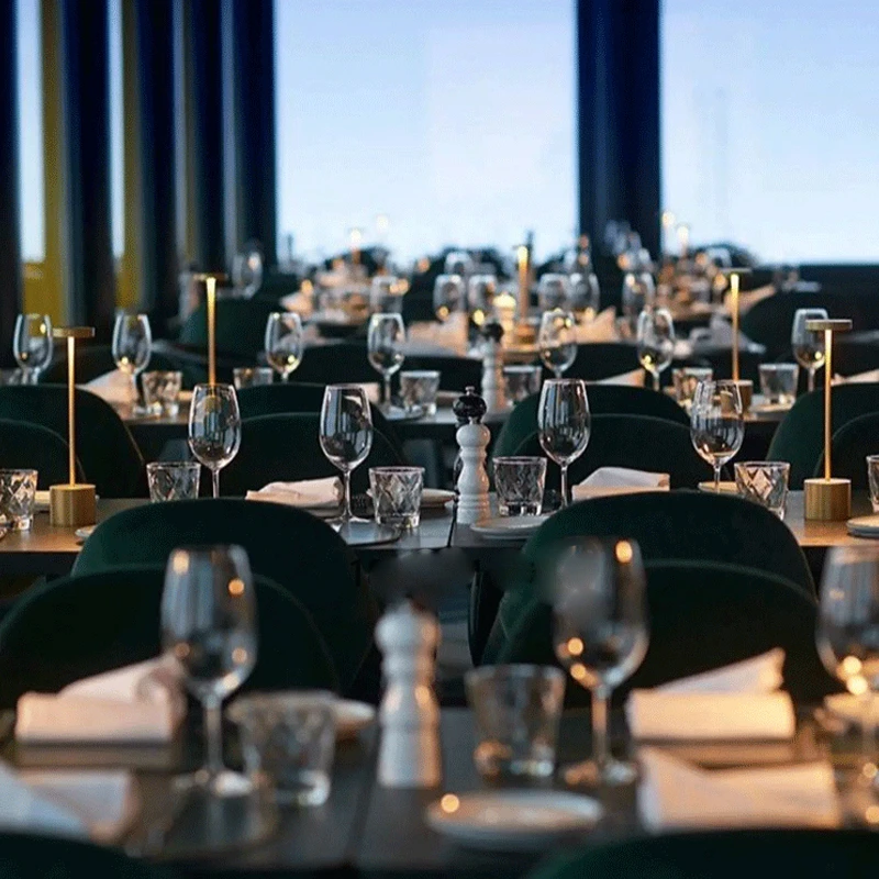 

Bar Table Lamp Dimmable Chargable Simple INS LED Lighting Fixture for Cafe Dinning Room Hotel Bedroom Desk Lamps Bed Night Light