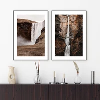 photography poster travel waterfall canvas painting botanical art print modern natural wall picture for living room home decor