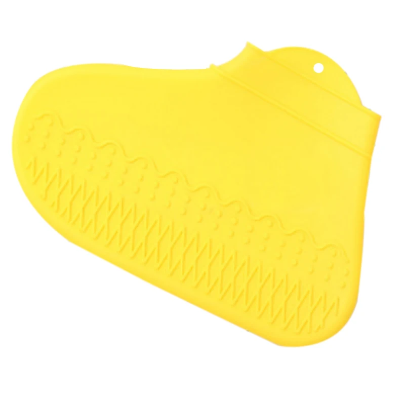 Силиконовые уличные Нескользящие водонепроницаемые бахилы портативные