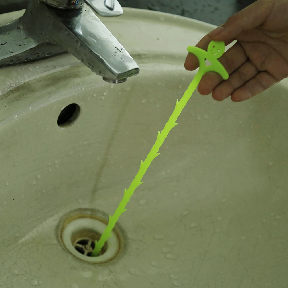 1pc Sink Cleaning Hook Bathroom Floor Drain Sewer Dredge Toilet Bathtub Brush Kitchen Clean Hooks | Дом и сад