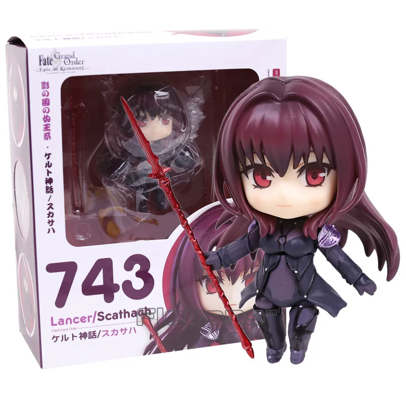 

Fate Grand Order Lancer Scathach 743 кукла ПВХ экшн-фигурка Коллекционная модель игрушки