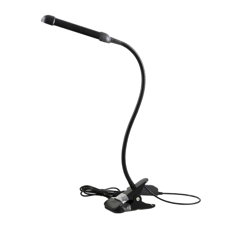 

B2RF 6W LED 3-Level Dimmable Extra-Long Flexible Gooseneck Adjustable Eye-Care Clamp Light for Painting Craftwork and Reading