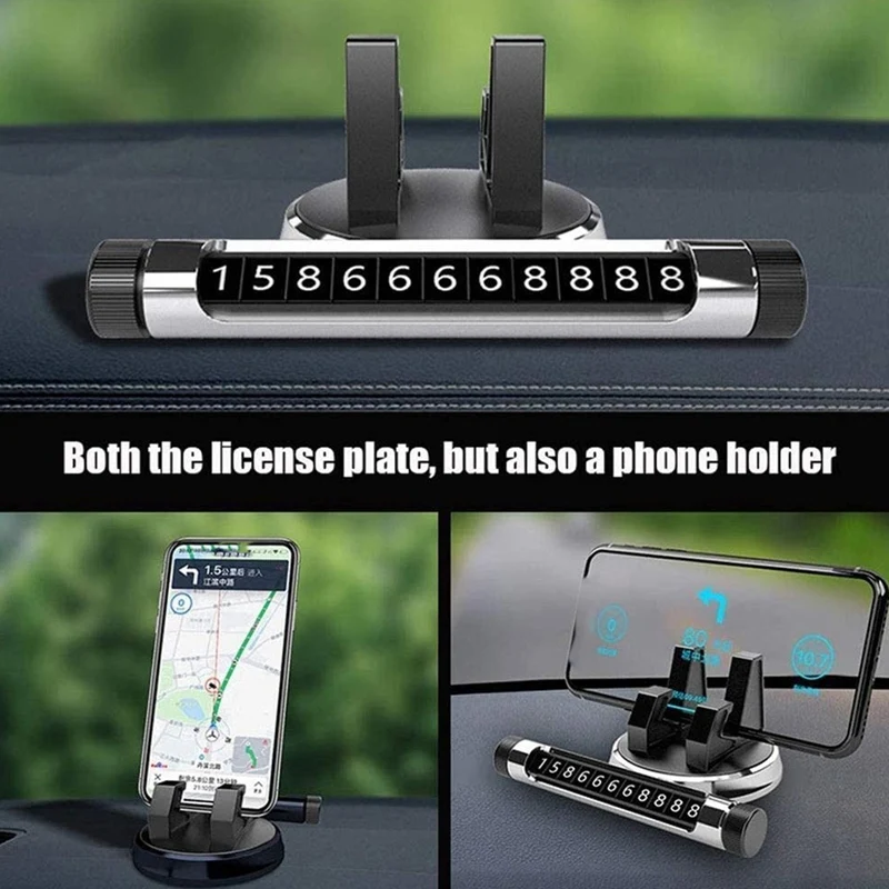 Для временной парковочной знак мобильный номерной универсальный автомобильный