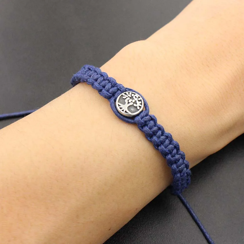 

Браслет с шармами «Дерево жизни» из нержавеющей стали