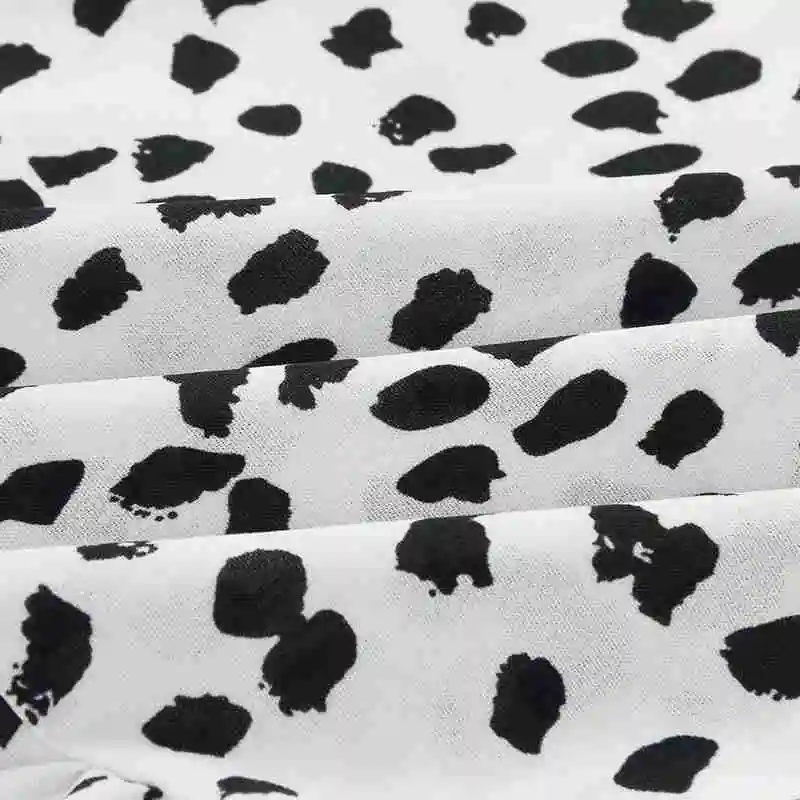 

Blouse Women Casual Leopard Print Lotus Leaf Sleeves Summer Sleeveless Vest Shirt Ladies