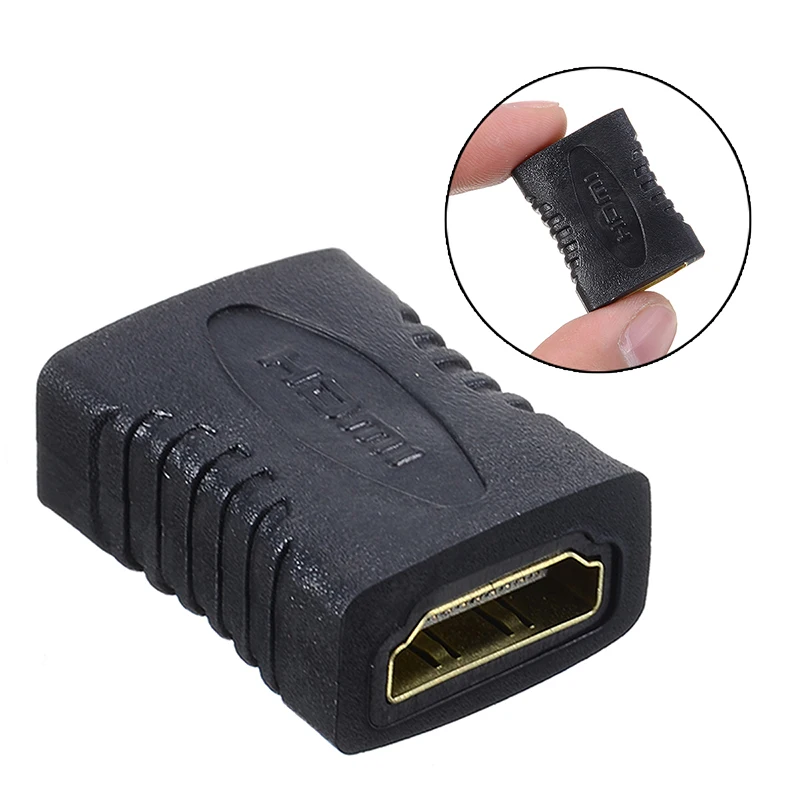 Новый HDMI Женский к гнездовой разъем расширитель 24k позолоченный Удлинительный
