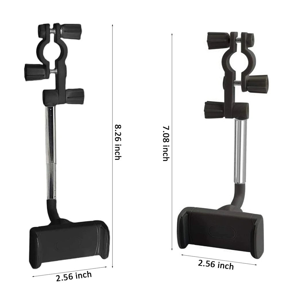 

Car Phone Holder 360 Degrees Rotating Car Rearview Mirror Mount GPS Phone Holder for 47-71mm Wide Smartphones