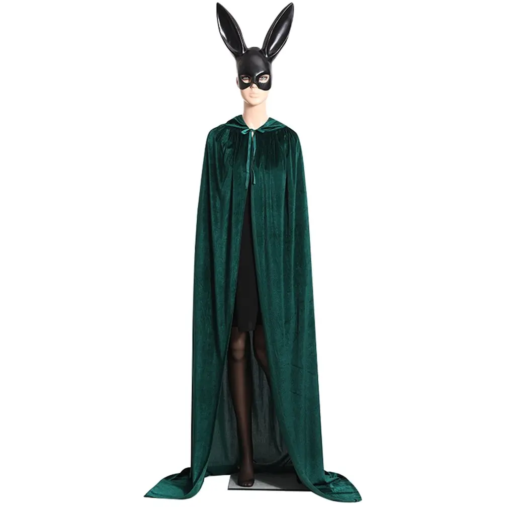 Новинка для взрослых эльф ведьма вампирская накидка длинный Пурим карнавал