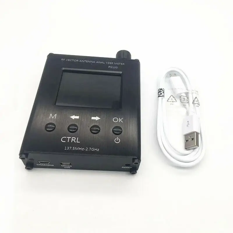NEW PS100 N1201SA 140MHz-2.7GHz UV RF Vector Impedance ANT SWR Antenna Analyzer Meter Tester In Case D1-005 | Электроника