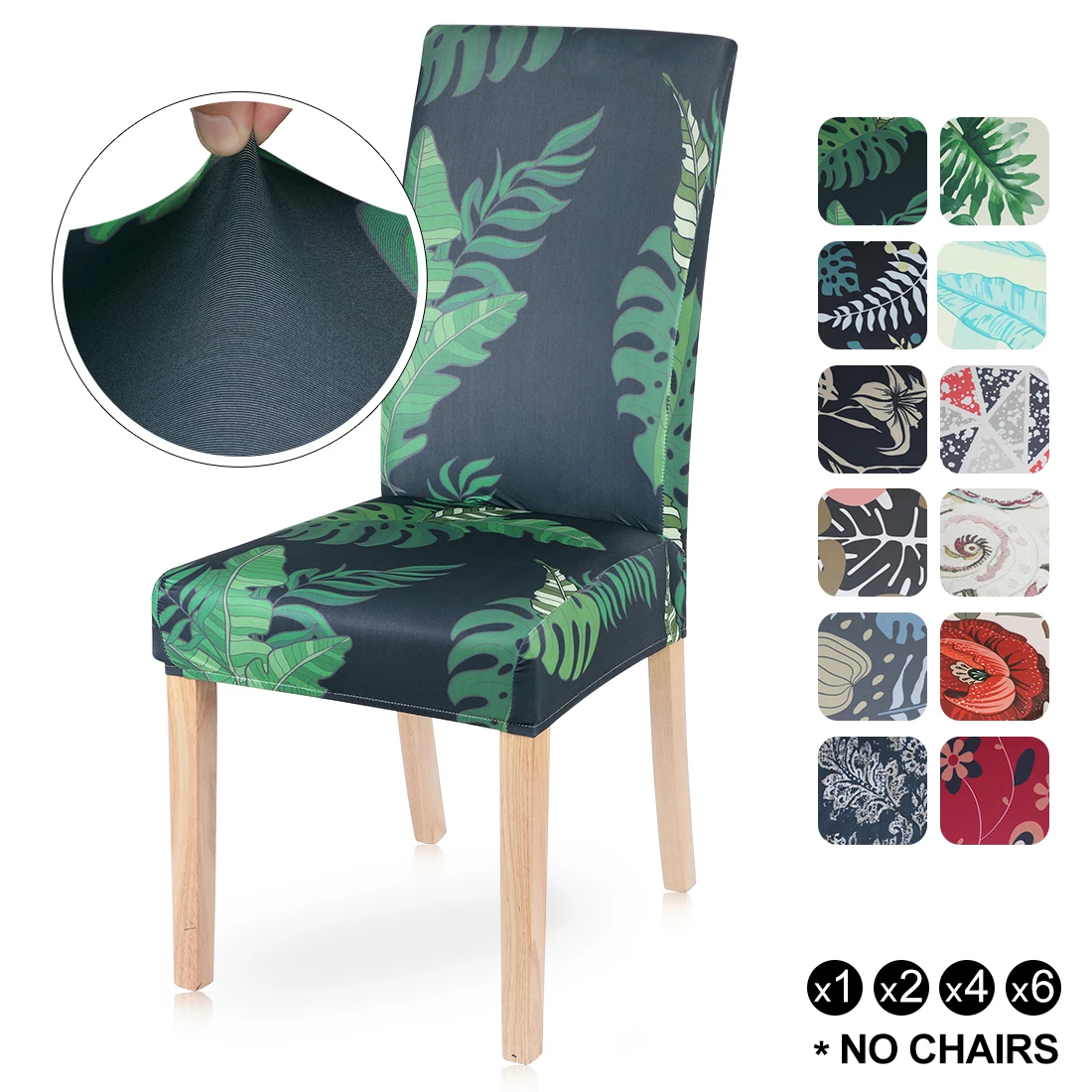 2020 Stretch Removable Washable Dining Chair Protector Cover Seat Slipcover for Hotel Room | Дом и сад