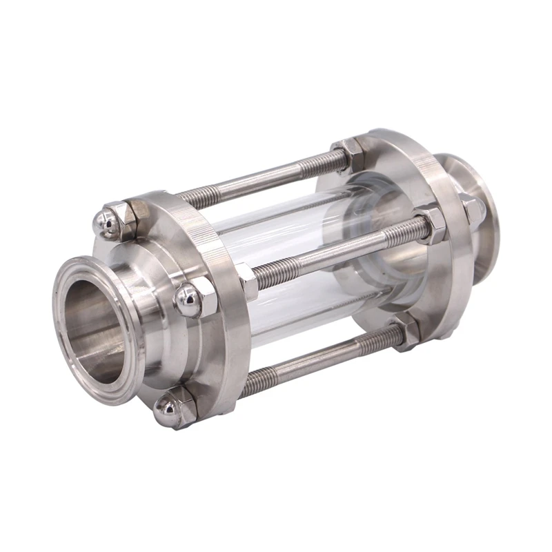 

2 inch Triple Clip Flow Sight Diopter Table Stainless Steel SS304 Ferrule OD 64mm CNIM Hot