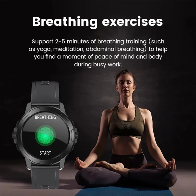 

T28 Smart Watch Men Monitor Blood Pressure Heart Rate HD Screen Call Reminder Waterproof IP68 7days Long Standby