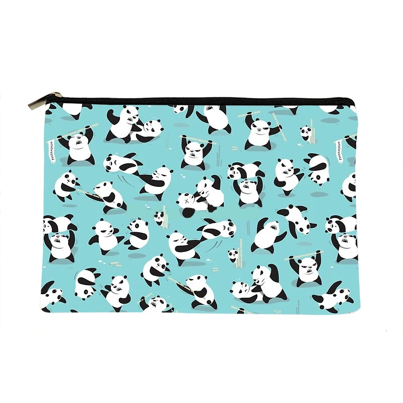 

Women Panda House Printed Make up bag Fashion Women Cosmetics Organizer Bag for Travel Colorful Storage Bag for Lady Bag