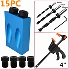 Pro карман отверстие джиг комплект 850 Системы шарнир для деревообработки резьбовое отверстие локатор буровой Heavy Duty 