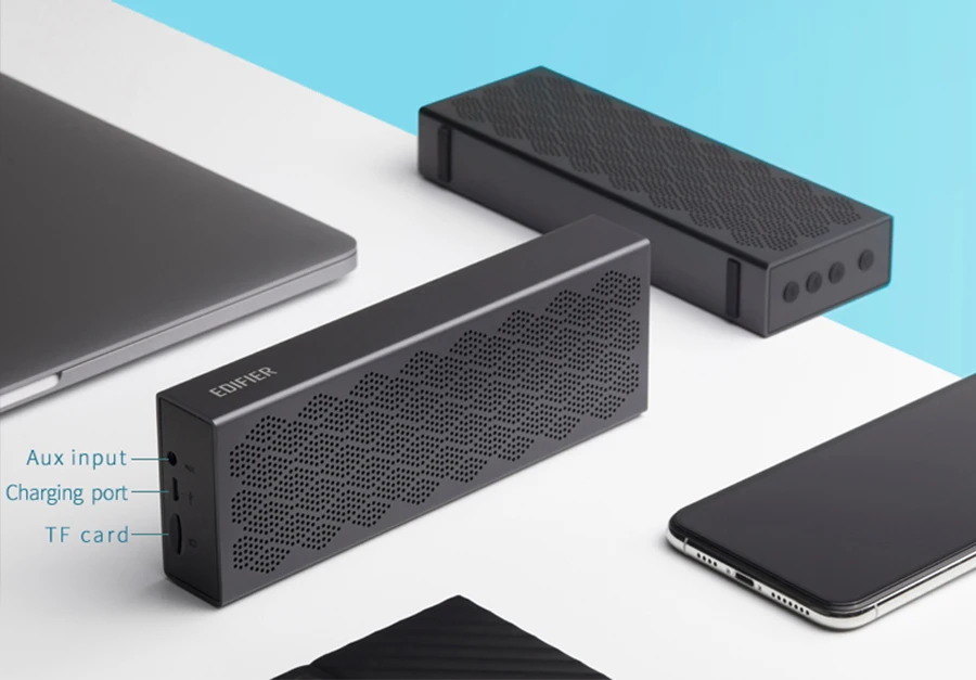 EDIFIER MP120 bluetooth динамик Поддержка TF карты AUX вход технология ЧПУ двойной полный диапазон bluetooth 5,0 колонки