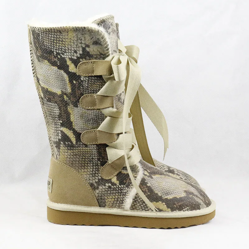 Бесплатная доставка Лидер продаж женские зимние сапоги UVWP высокие из 100%