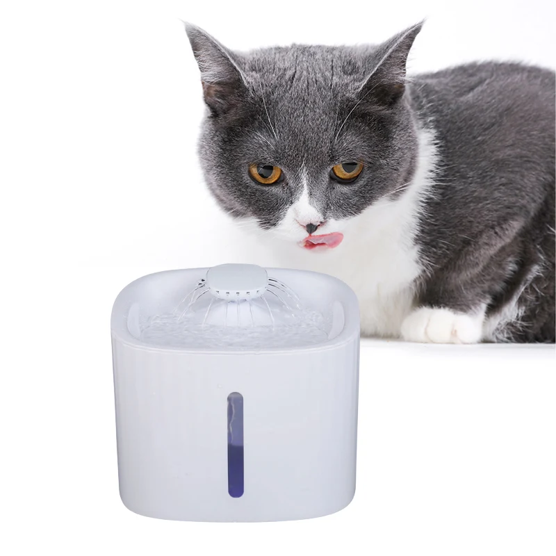 Автоматический питьевой фонтанчик для домашних животных бесшумная поилка собак