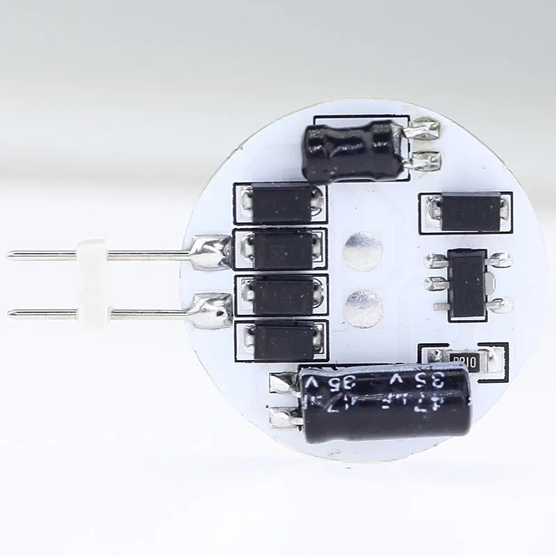 Приглушаемая Светодиодная лампа G4 6 светодиодов 5050smd широкий диапазон напряжения