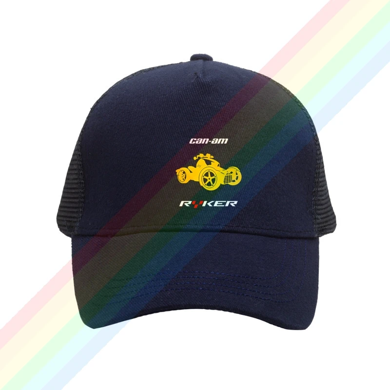 Удобная моющаяся бейсболка CAN Am Yellow для мужчин и женщин Регулируемая Кепка с
