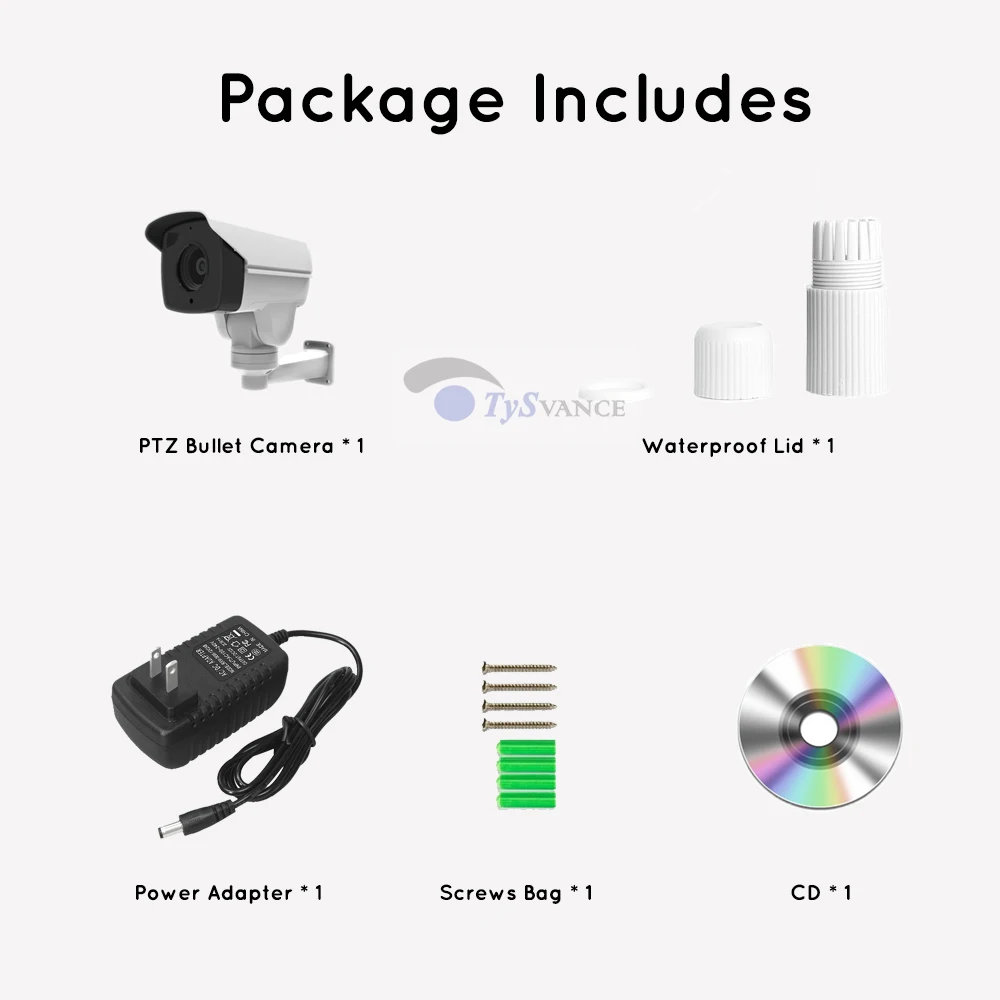 Уличная цилиндрическая IP камера 2MP HD 1080P 2.0MP 10X 4X оптический зум мини PTZ CCTV