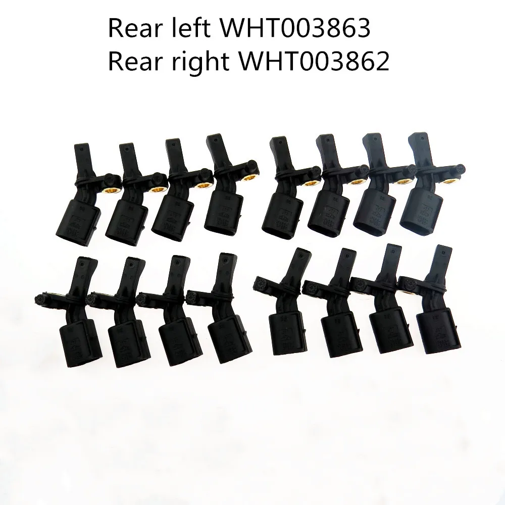 

16pcs Car ABS wheel speed sensor Rear left right kit For Polo 6R 9N 6C A1 A2 A3 TT Mii Ibiza Ateca Rapid WHT 003 862 WHT003863