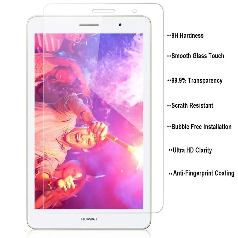 Защитная пленка для экрана из закаленного стекла Huawei Mediapad T3 8 дюймов KOB-L09 KOB-W09 9H