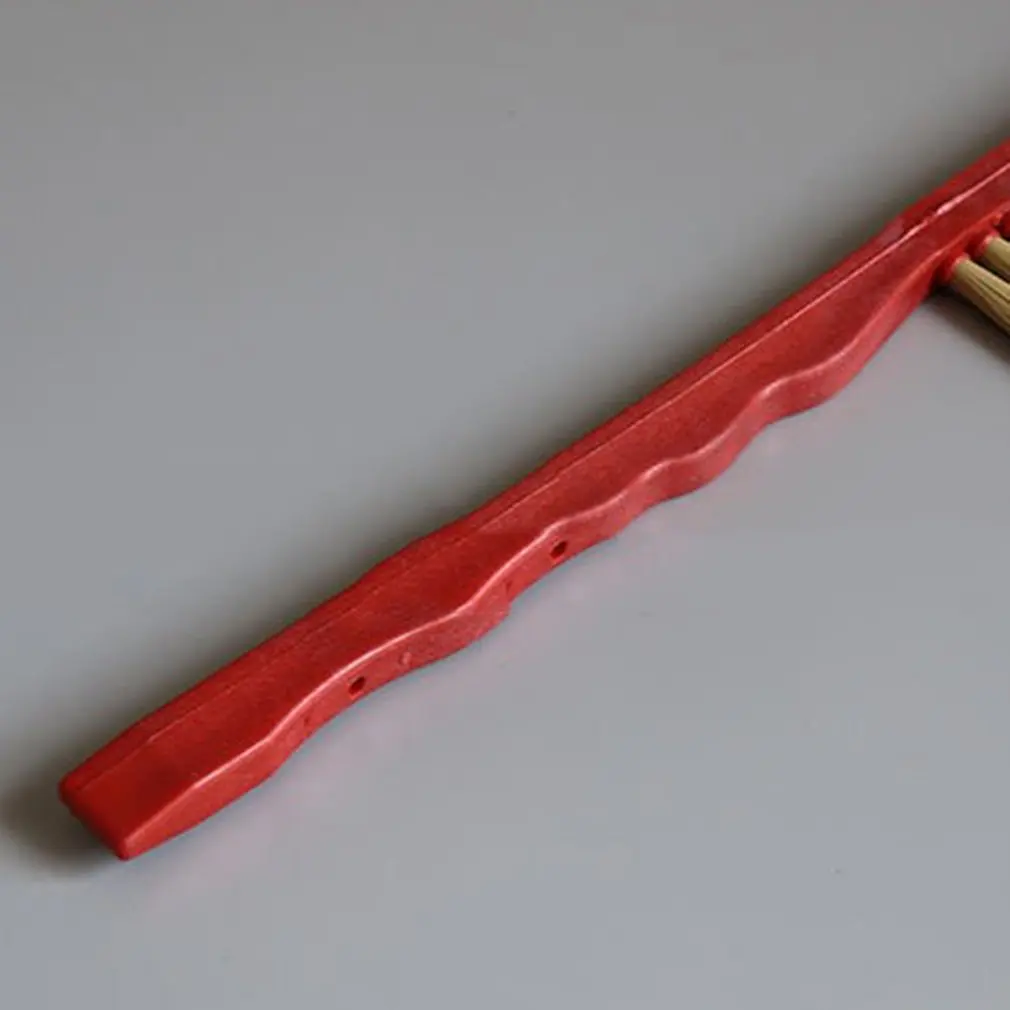 

Single Row Ponytail Bee Brush With Plastic Handle Ergonomic Handle Safe And Durable Horsetail Bee Brush