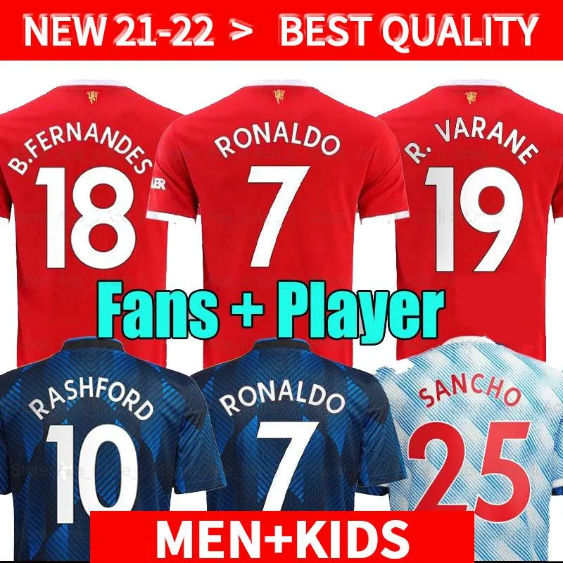 

Manchester jerseys UNITED 2020 2021 jerseys CAVANI UTD VAN DE BEEK B. FERNANDES RASHFORD HUMANRACE 21 22 man shirt