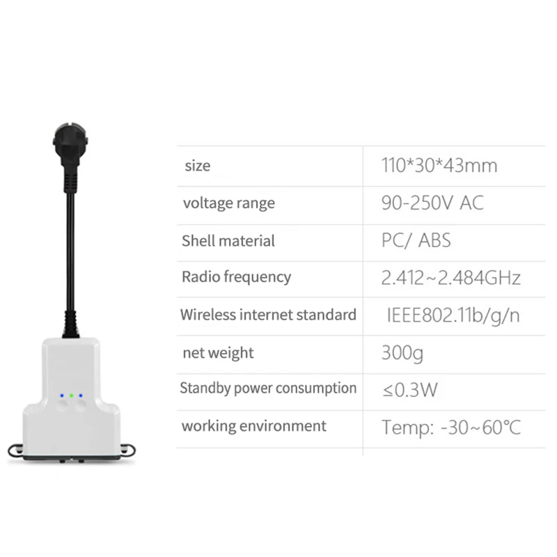 Tuya Водонепроницаемая умная розетка Wifi уличная настройка времени Удаленная