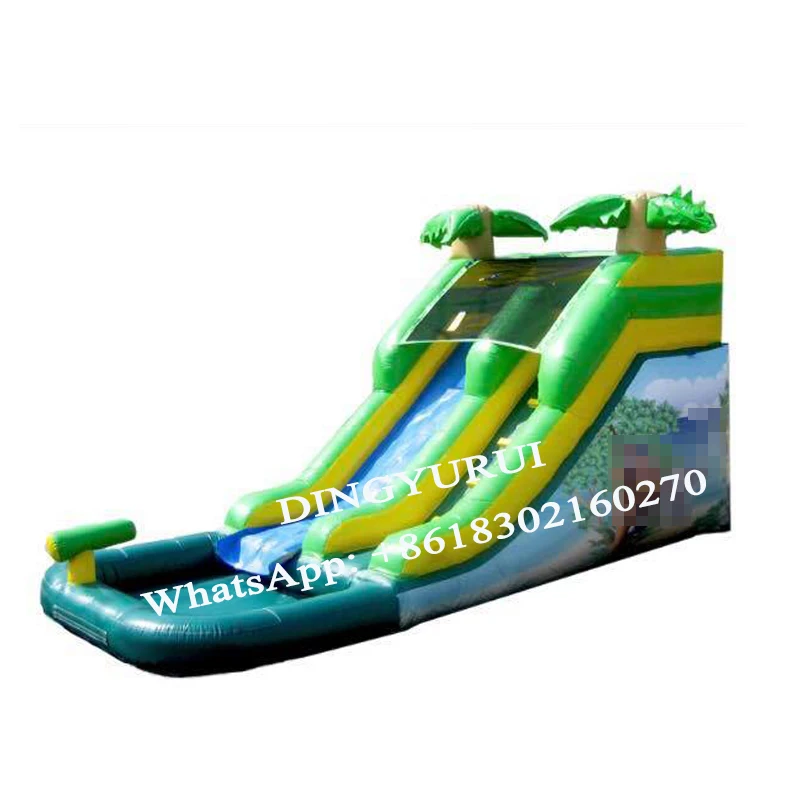 

Good quality jungle theme Inflatable Slide with blower