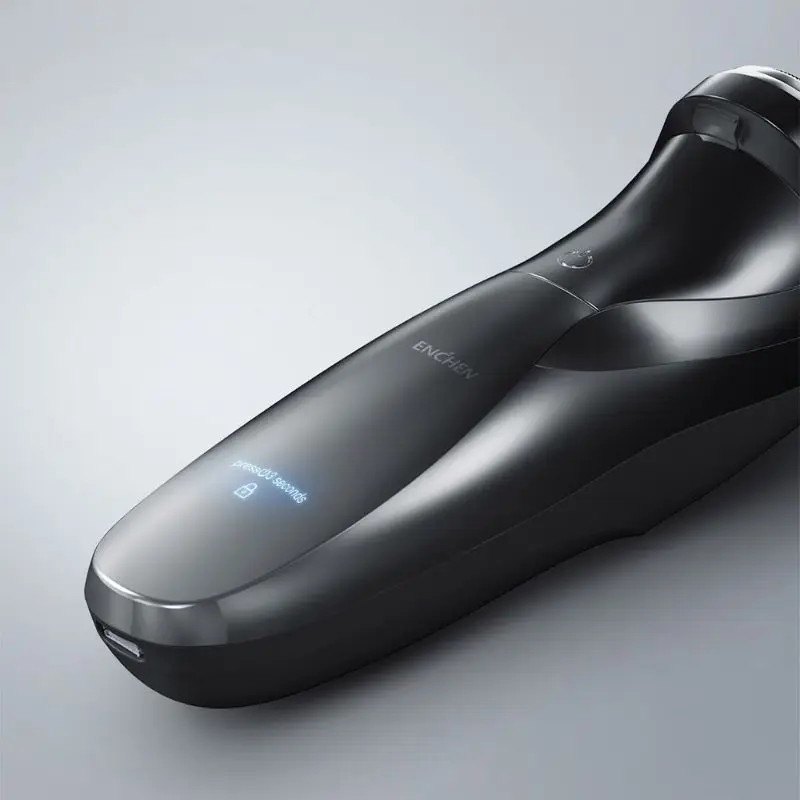 

3D Electric Shaver 3 Head Rotary Washable Razor Men Beard Trimmer USB Charging 35EB