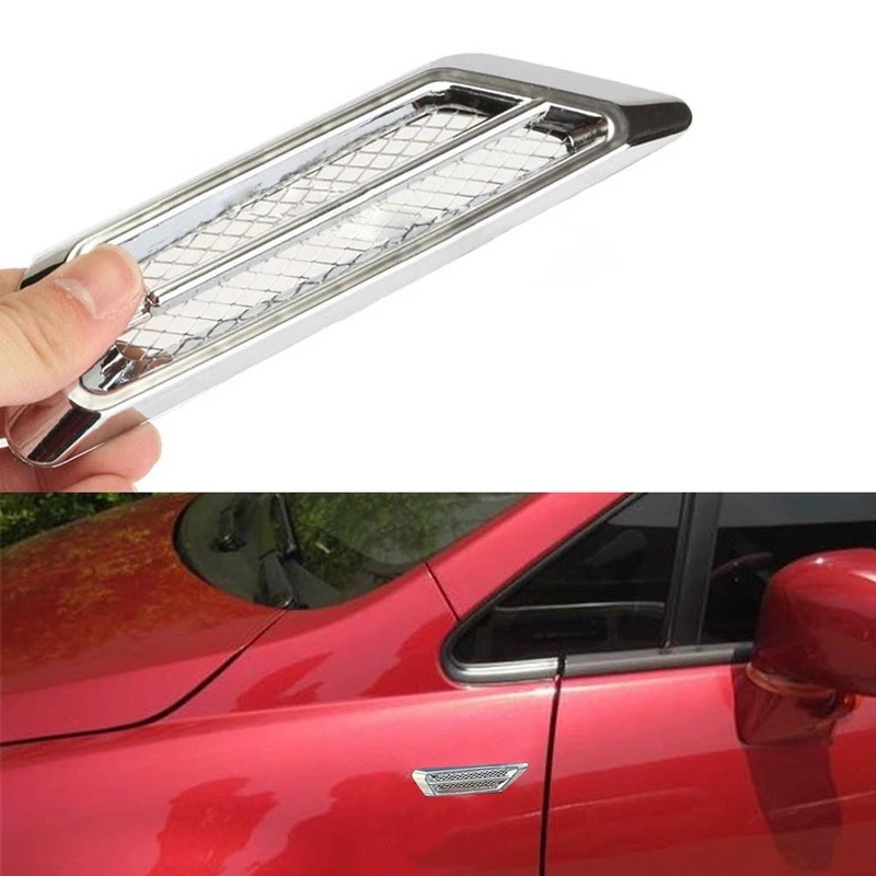 2 шт. Автомобильная боковая вентиляционная крышка крыло впускная решетка