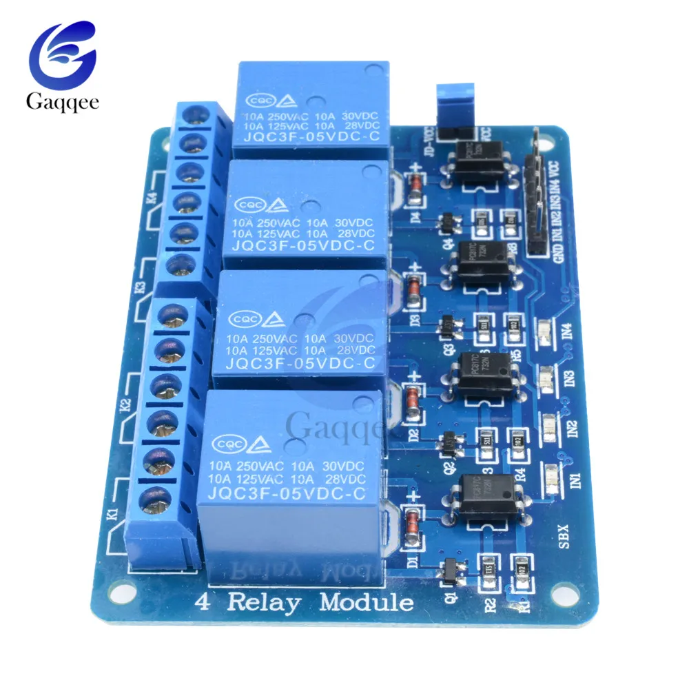 Релейный модуль 5 в 12 1 2 4 6 8 каналов с оптроном релейный выход для arduino