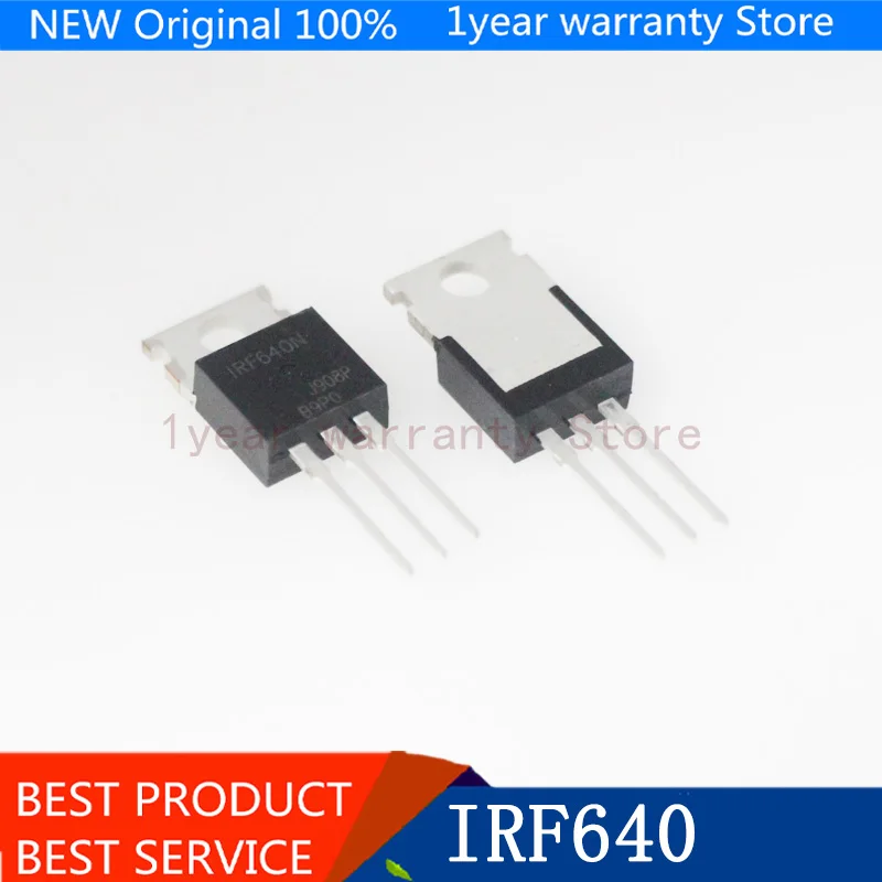

{ New original } 100pcs/lot IRF640 IRF640N IRF640NPBF Power MOSFET TO-220
