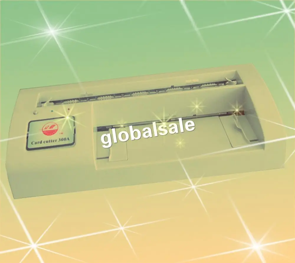 Бесплатная доставка новинка 300B автоматический станок для резки визитных