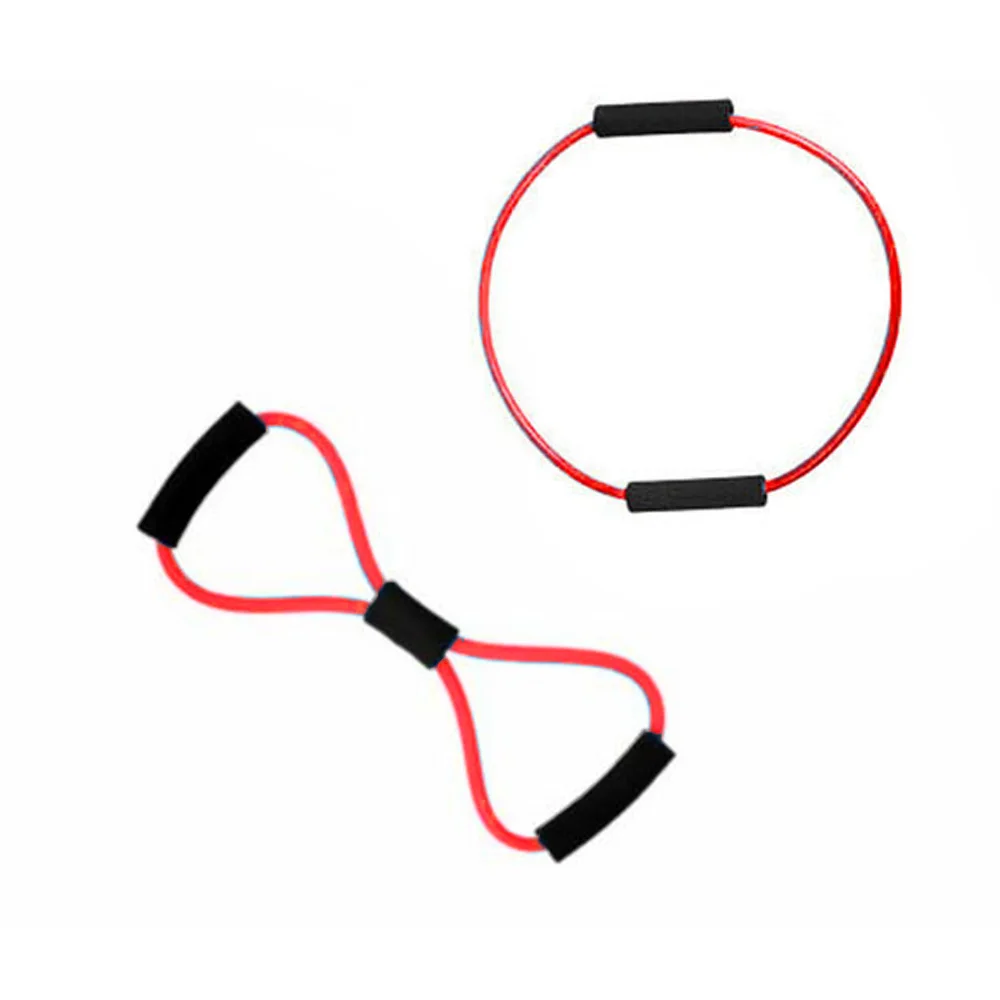 Йога резинки Фитнес сопротивлением 8 слово грудь канат-Эспандер для тренировок