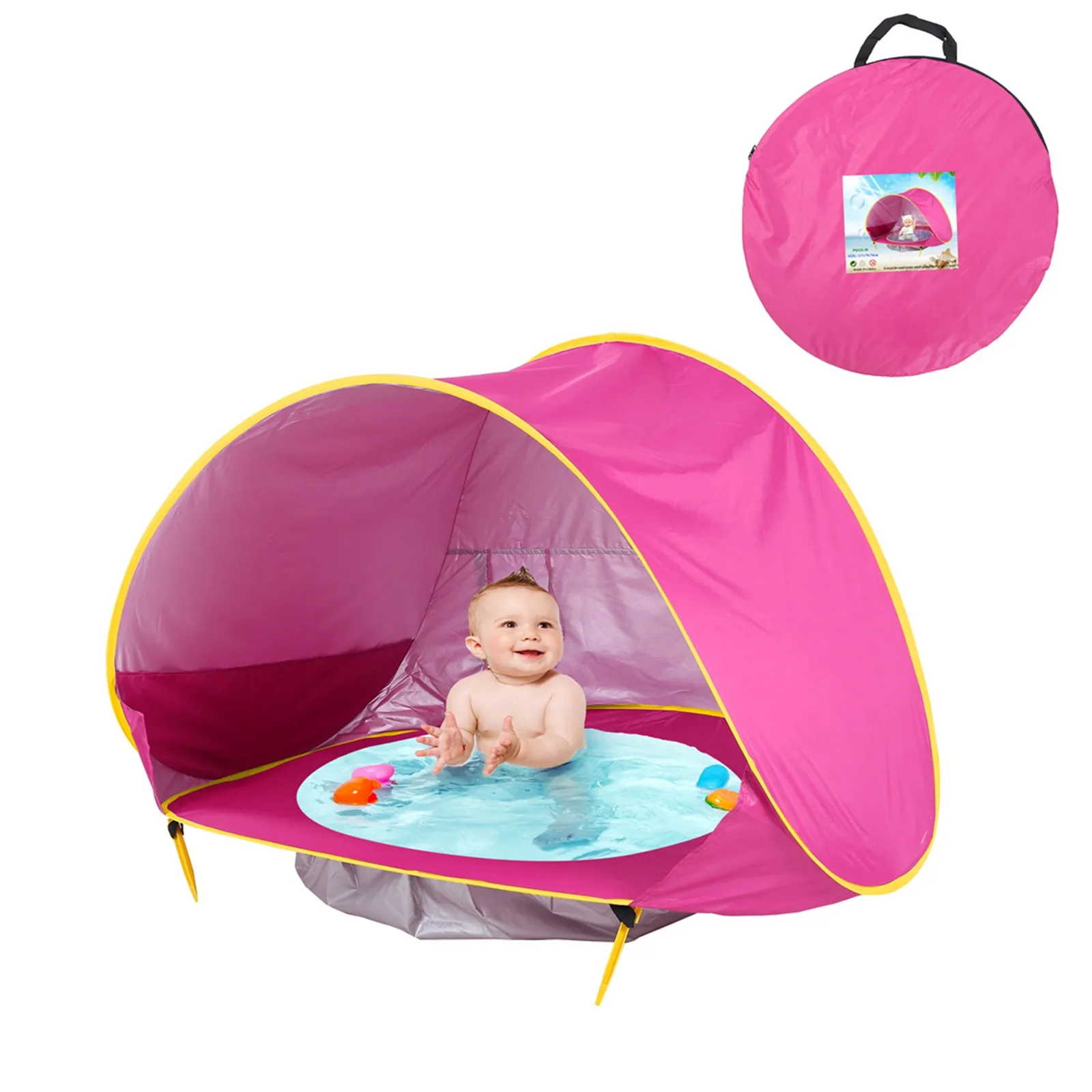 

Baby Beach Tent With Swimming Pool Upgrade Facilities Outdoor Sun Protection Folding Portable tent Camping Sunshade Beach