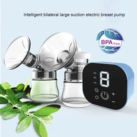 double electric breast pump intelligent automatic bottle baby breast feeding milk extractor accessories baby care er880