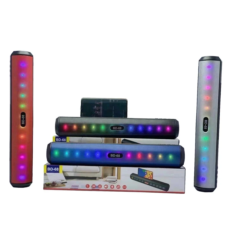 Портативный Bluetooth динамик беспроводной бас водонепроницаемый открытый