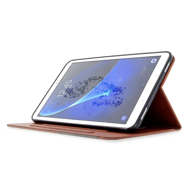 

Coque For Samsung Tab A 10.1 2016 Case Luxury Flip Leather Wallet Stand Tablet For Samsung Galaxy Tab A A 6 10 1 2016 T580 T585