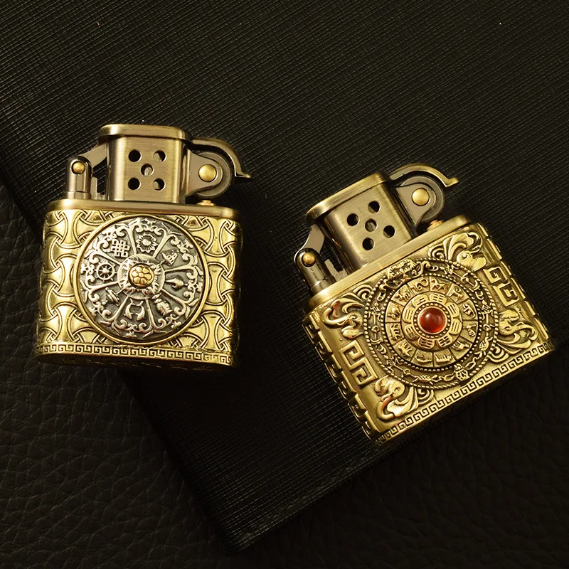 

2021 новая керосиновая зажигалка с гравировкой высокого качества, металлическая классическая старомодная Зажигалка в стиле ретро для подарк...