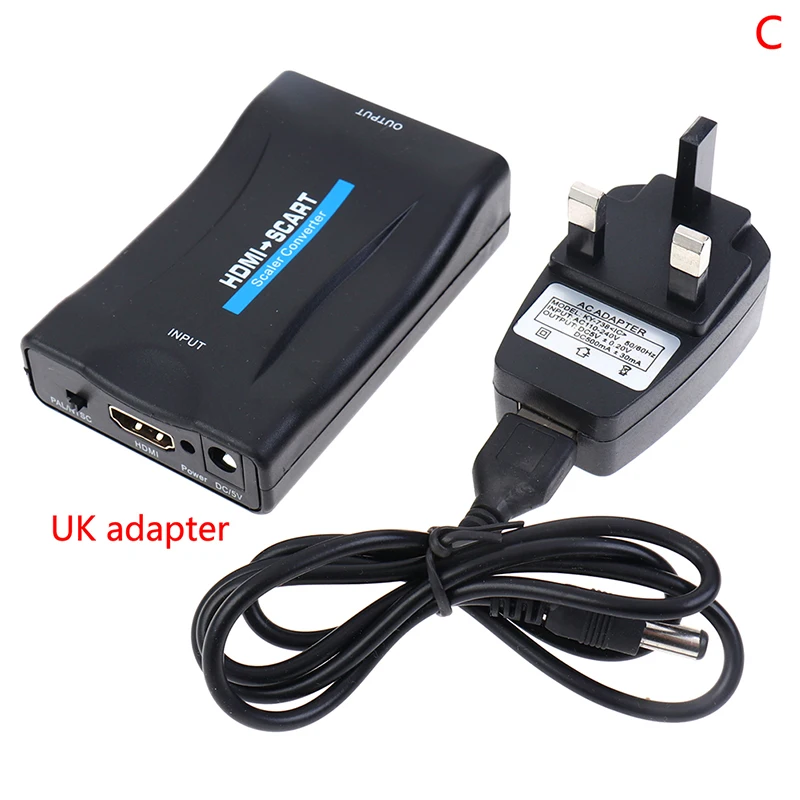 Преобразователь 1080p HDMI в SCART HD приемник ТВ DVD аудио высококлассный