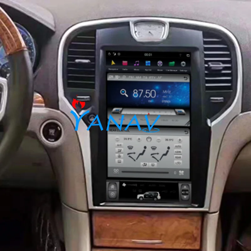 

13.3'' Car Gps Navigation for Chrysler 300C 2013+ Car multimedia Vertical Screen Android car dvd player for Chrysler 300C 2013+