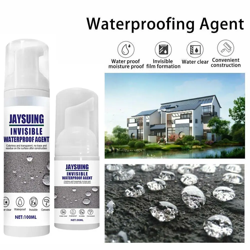 

Roof Leak Repair Spray Waterproof Super Strong Bonding Waterproof Glue Agent Home Permeable Drain Tool Patch Roof Glue Leak B8B6