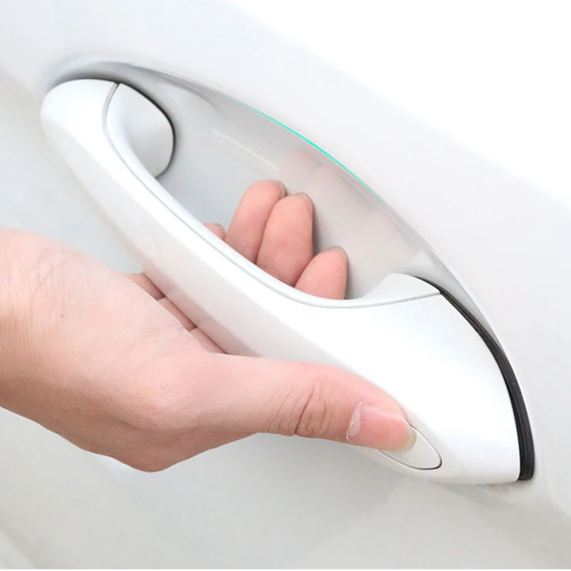 Прозрачная защитная пленка из ТПУ на автомобильную ручку наклейки дверь