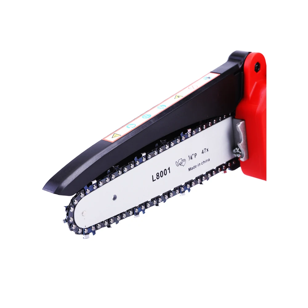 

Powered Lithium Battery 8 Inch Garden Cutter Electric Chain saw for tree branches wood