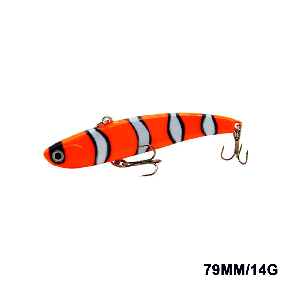 Вибрирующая искусственная рыболовная приманка 1 шт. 10 г/14 г для зимней подледной